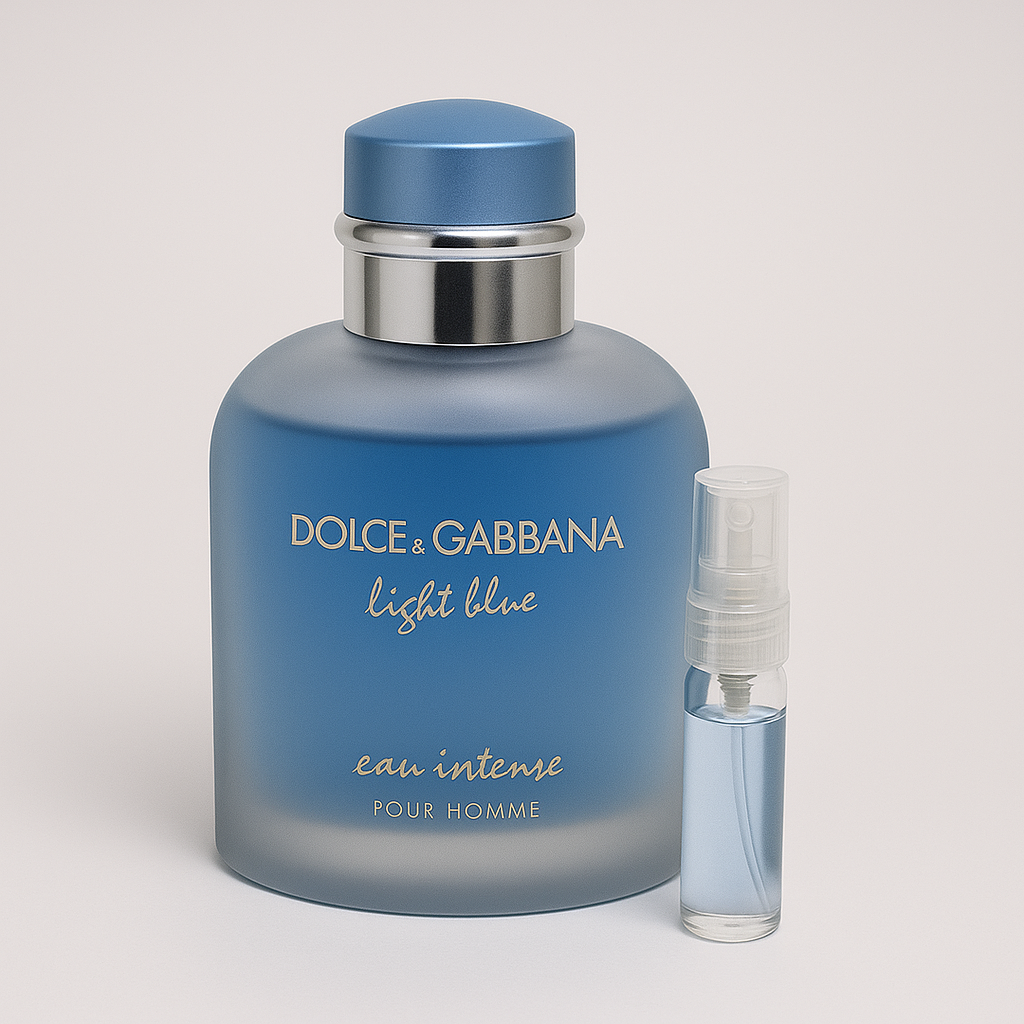 Dolce & Gabbana Light Blue Intense 5ML – Frescura limpia y duradera