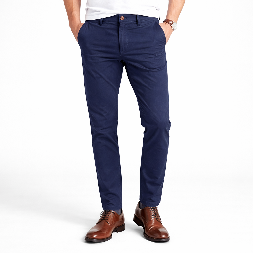 PANTALON SPORT ELEGANTE - AZUL MARINO - REGULAR FIT RL