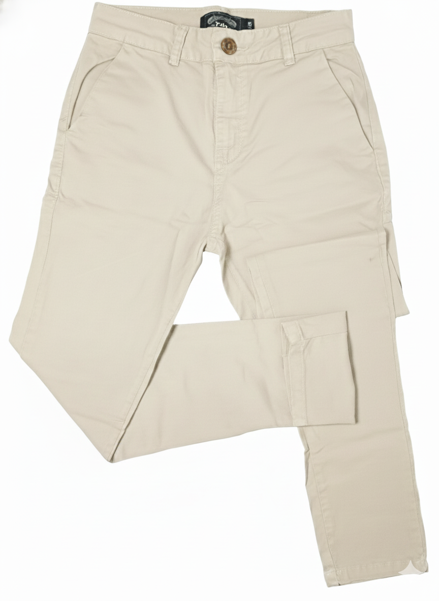 PANTALON SPORT ELEGANTE - BEIGE CLARO - REGULAR FIT RL