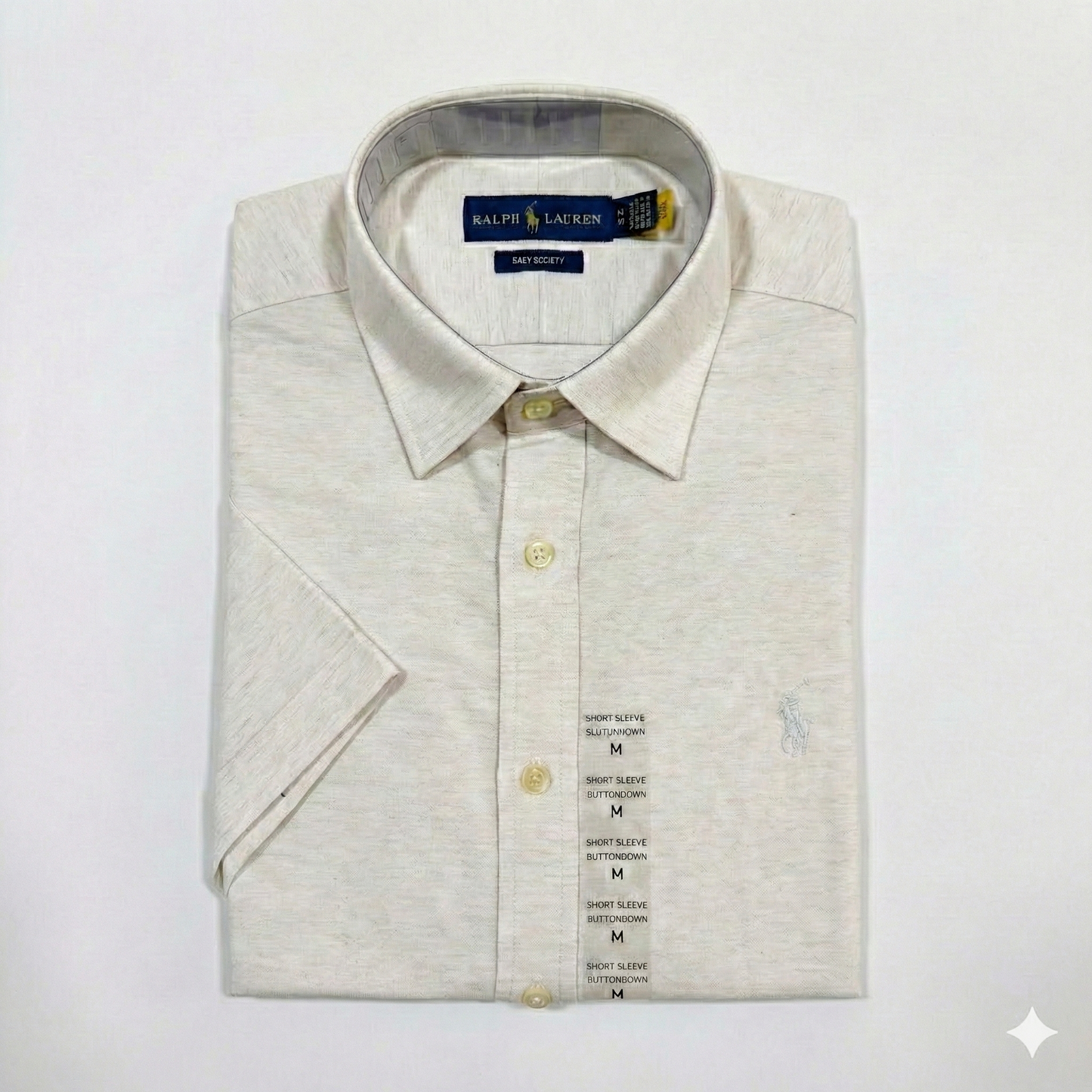 CAMISA LINO - BLANCO MARFIL - RL