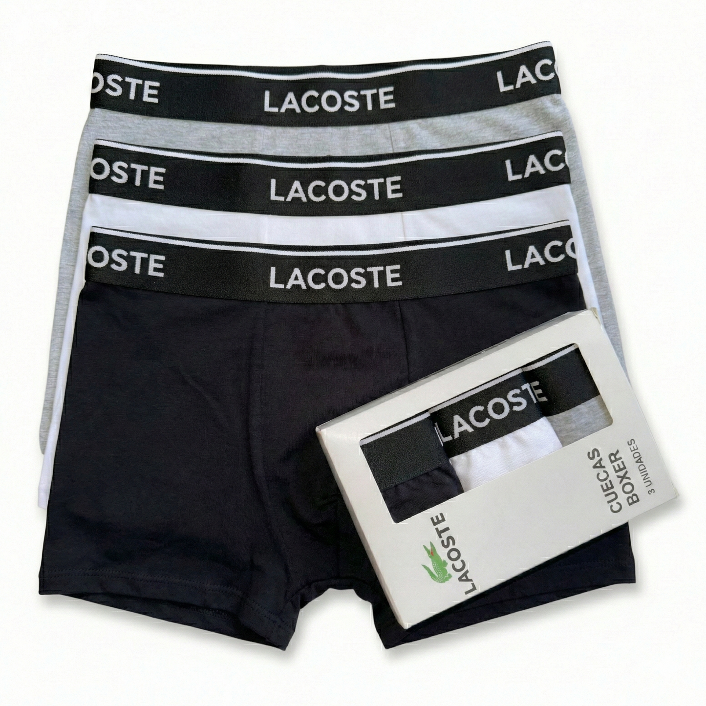 CAJA DE BOXER LC - 3 UNIDADES