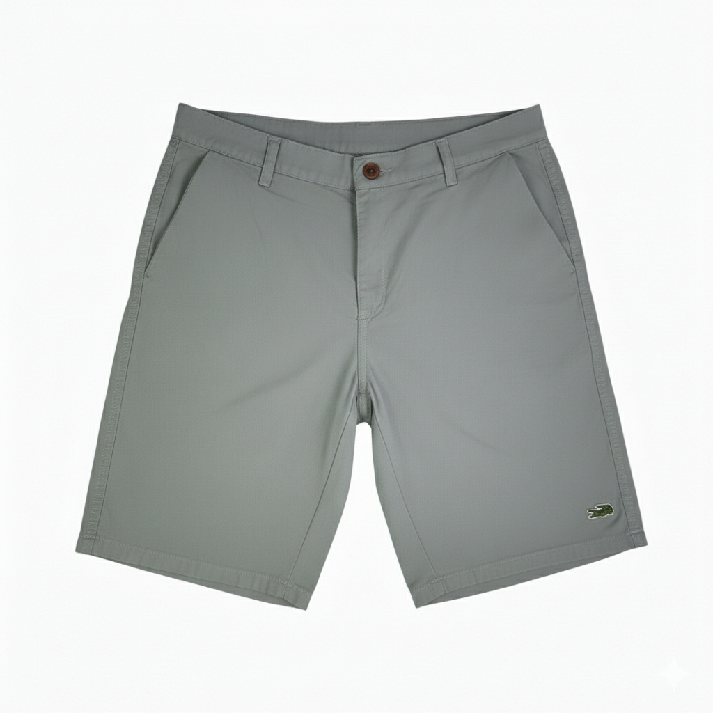 BERMUDA SPORT ELEGANTE - GRIS CLARO - REGULAR FIT - LC