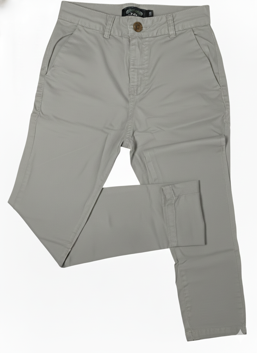 PANTALON SPORT ELEGANTE - GRIS CLARO - REGULAR FIT RL