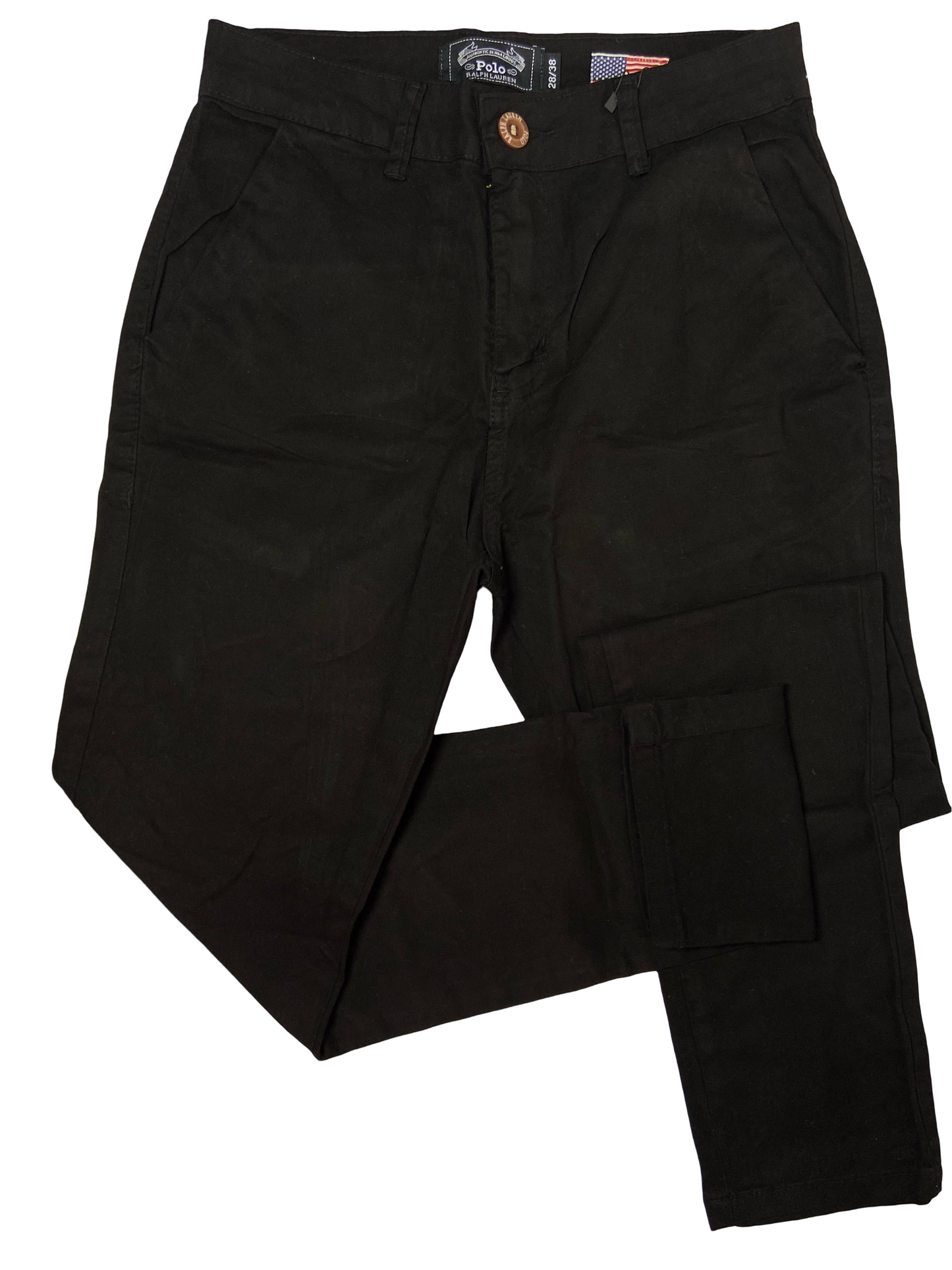 PANTALON SPORT ELEGANTE - NEGRO - REGULAR FIT RL