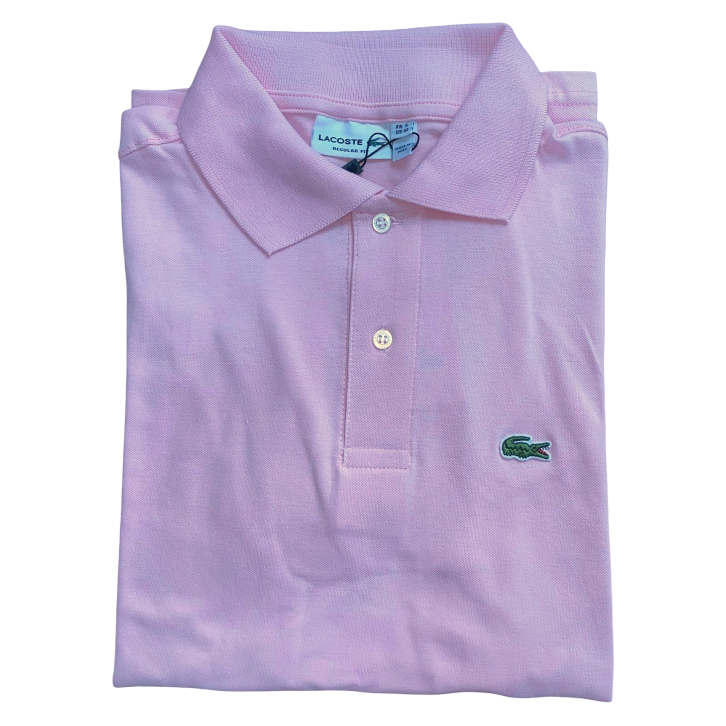 REMERA ESTILO POLO - ROSADO - LOGO TRADICIONAL LC