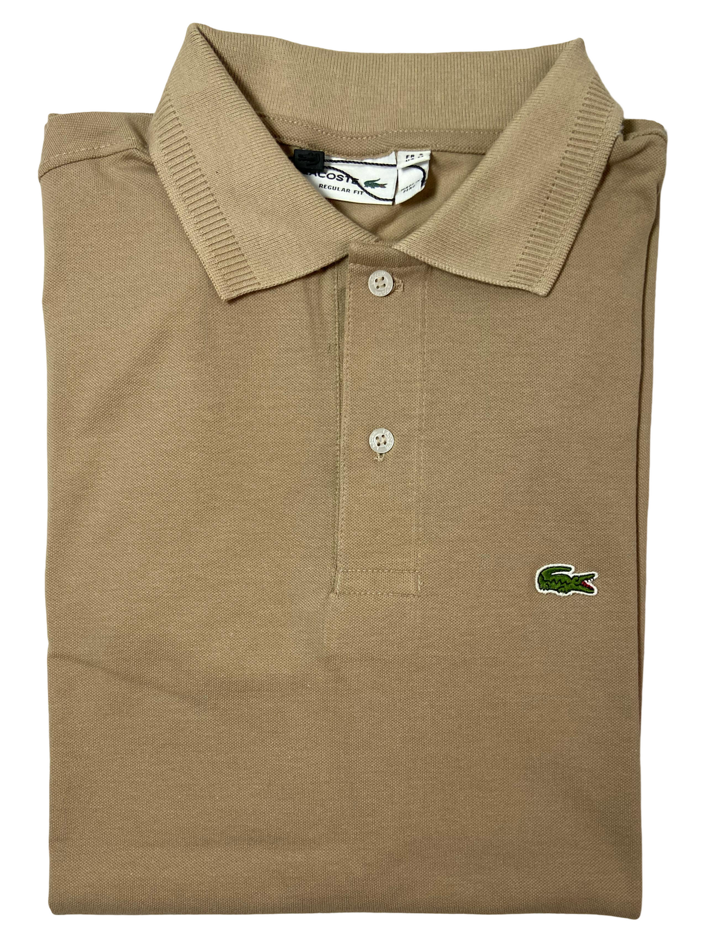 POLO PREMIUM - BEIGE - LOGO TRADICIONAL LC