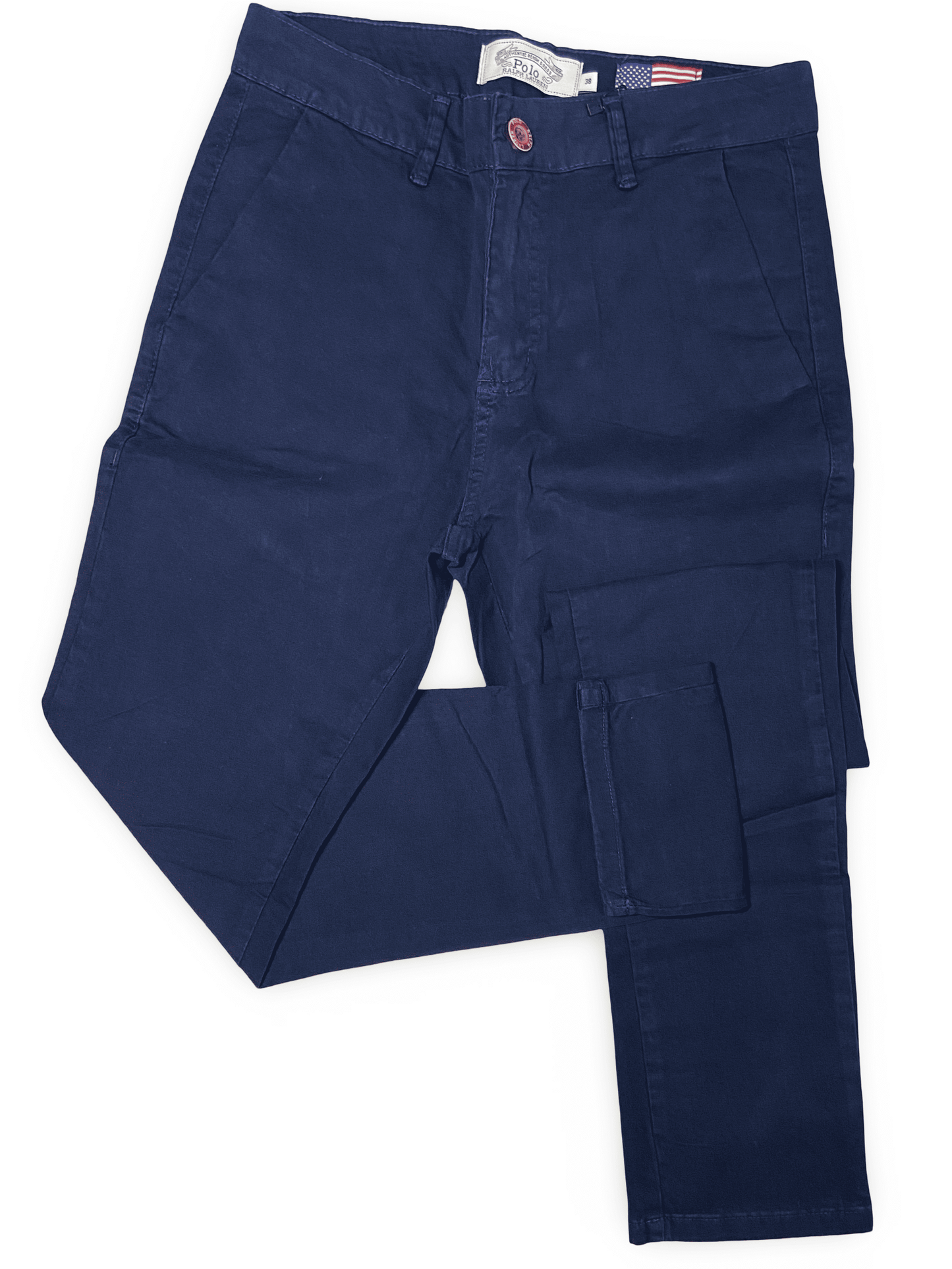 PANTALON SPORT ELEGANTE - AZUL MARINO - REGULAR FIT RL