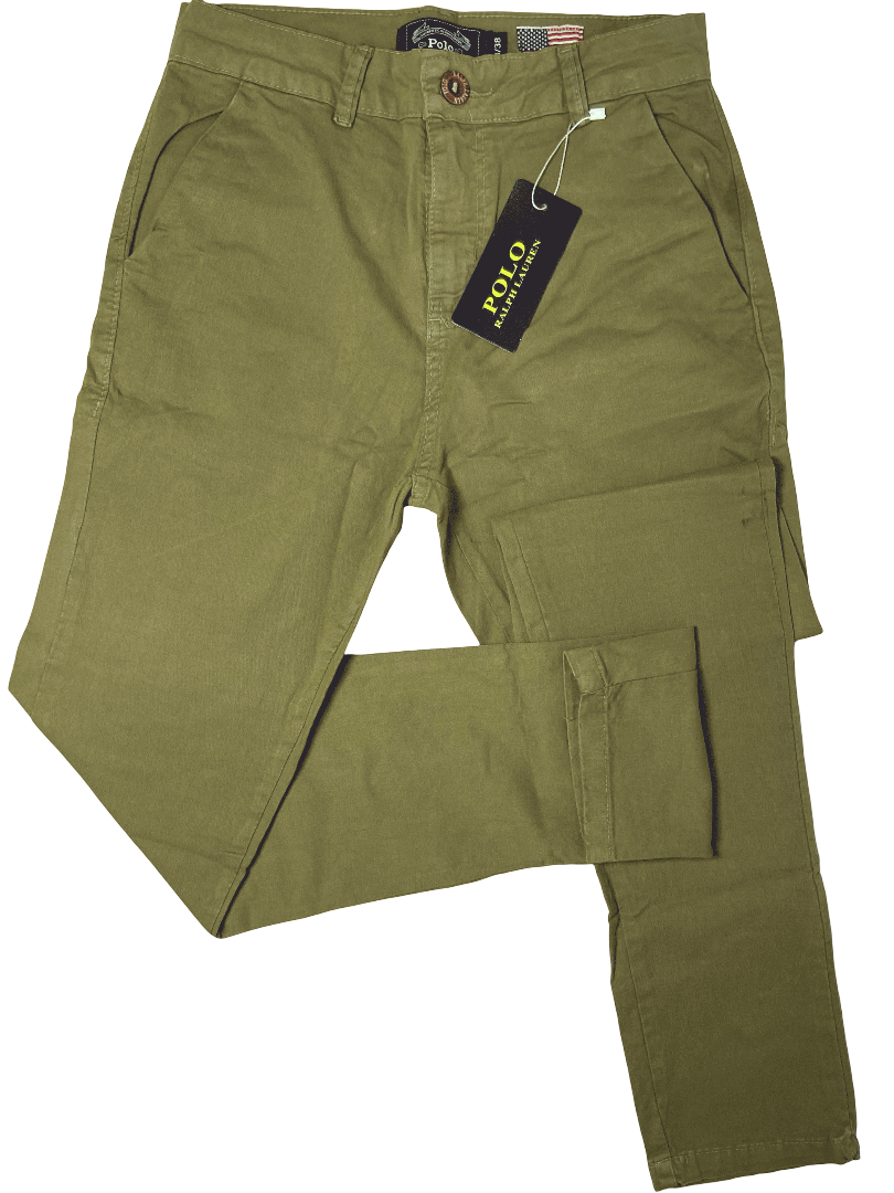PANTALON SPORT ELEGANTE - KHAKI CLARO - REGULAR FIT RL