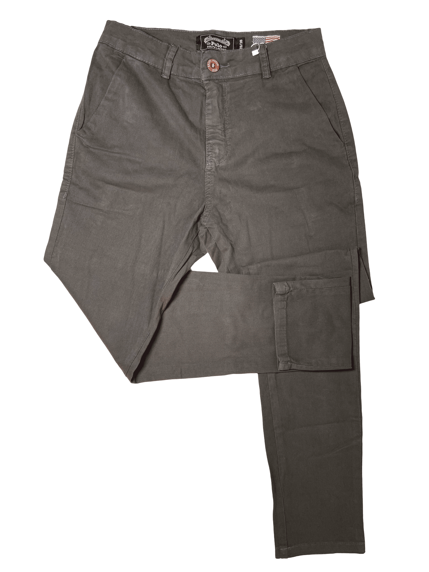 PANTALON SPORT ELEGANTE - GRIS CEMENTO - REGULAR FIT RL