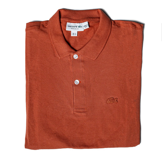 POLO PREMIUM - TERRACOTA - LOGO BORDADO LC