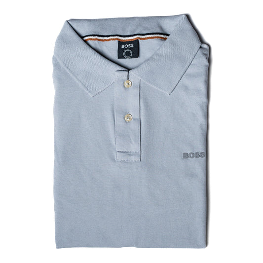 POLO PREMIUM - GRIS CEMENTO - LOGO ENGOMADO HB