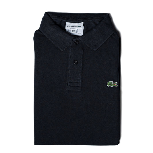 POLO PREMIUM - NEGRO - LOGO TRADICIONAL LC
