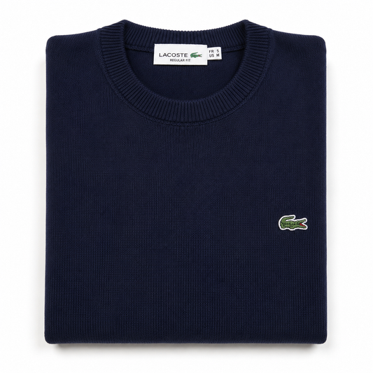 SUETER DE HILO - AZUL MARINO - TEXTURIZADO RL