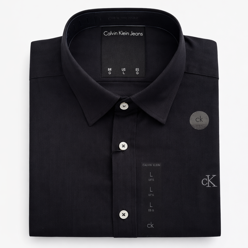 CAMISA LINO - NEGRO - CKL