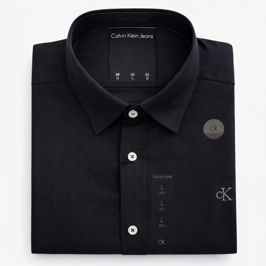 CAMISA LINO - NEGRO - CKL