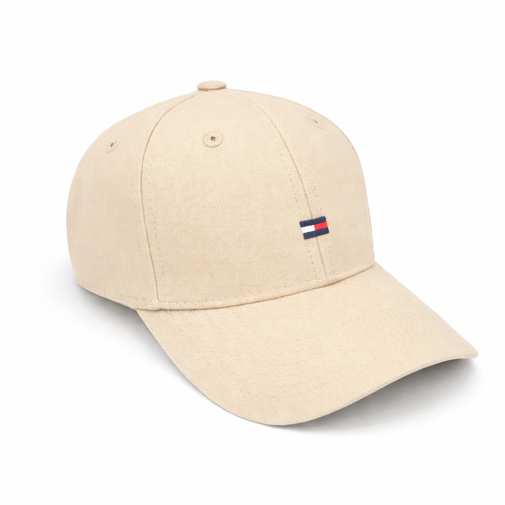 GORRA CLASICA - BEIGE - LOGO MINIMALISTA - TH