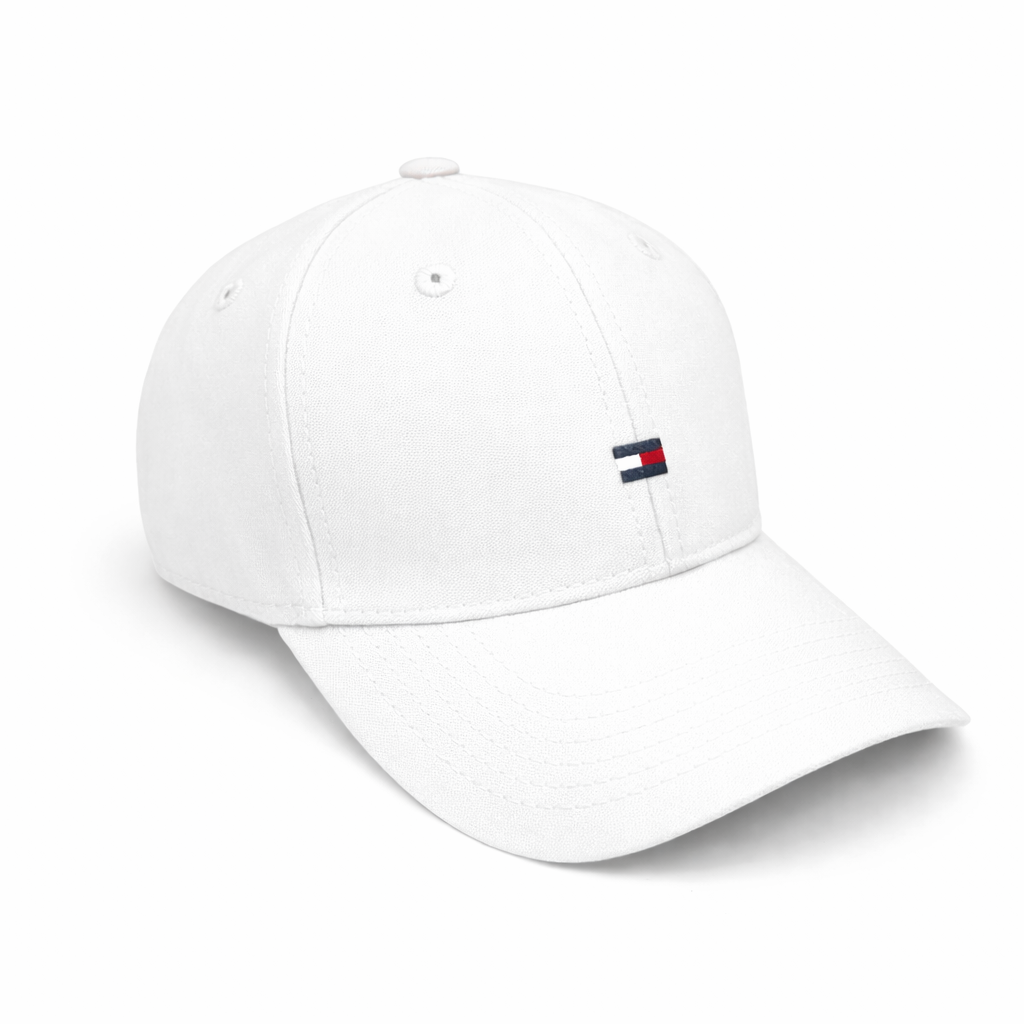 GORRA CLASICA - BLANCO - LOGO MINIMALISTA - TH