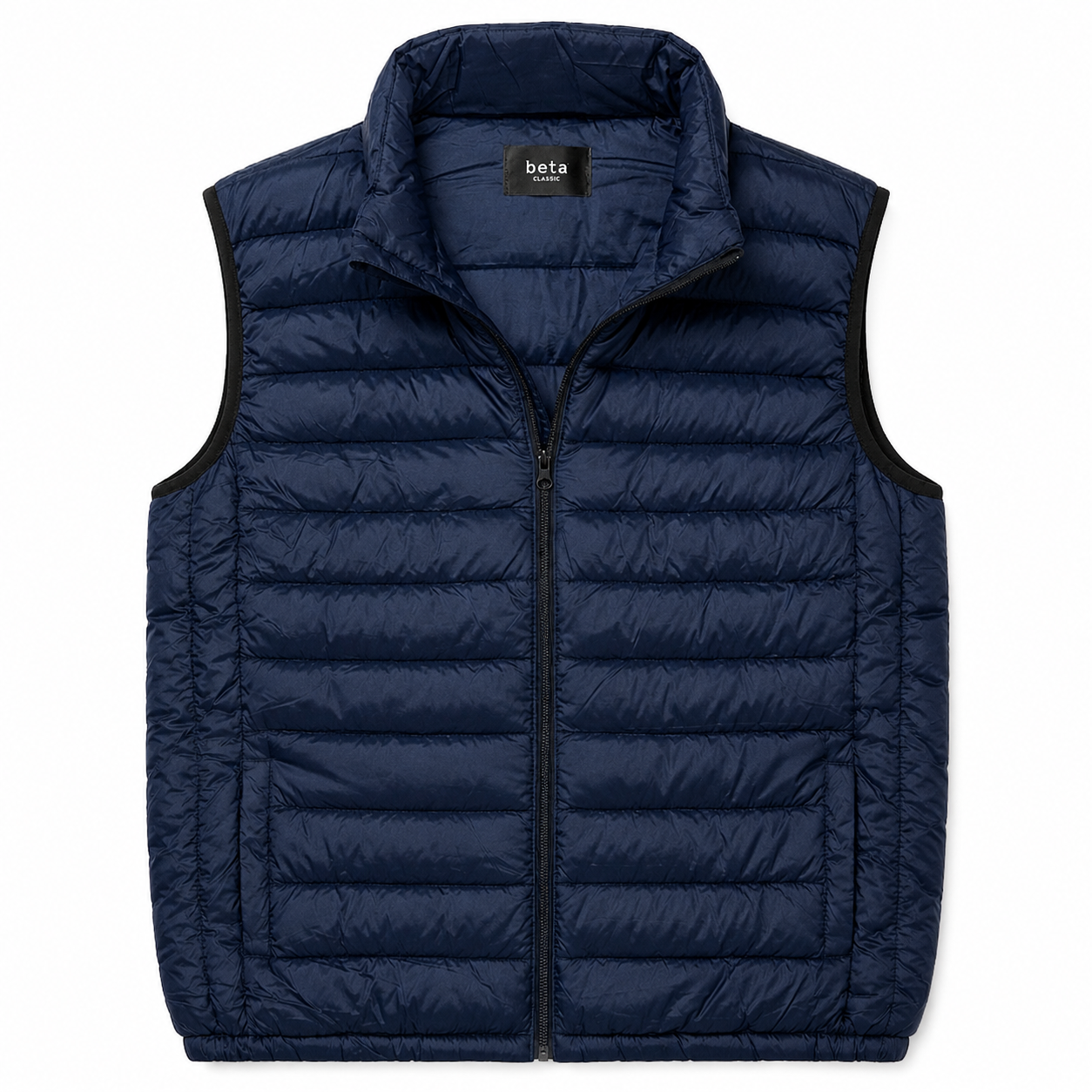 CHALECO PLUMIFERO - AZUL MARINO - BETA CLASSIC