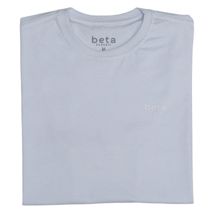 REMERA BASICA - BETA CLASSIC - MINIMALISTA - BLANCO D1