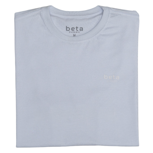 REMERA BASICA - BETA CLASSIC - MINIMALISTA - BLANCO D1