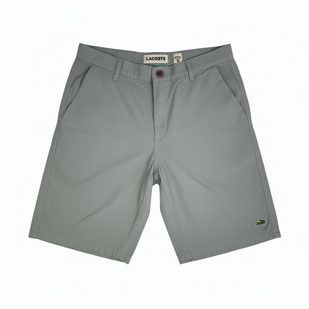 BERMUDA SPORT ELEGANTE - GRIS CLARO - REGULAR FIT - LC