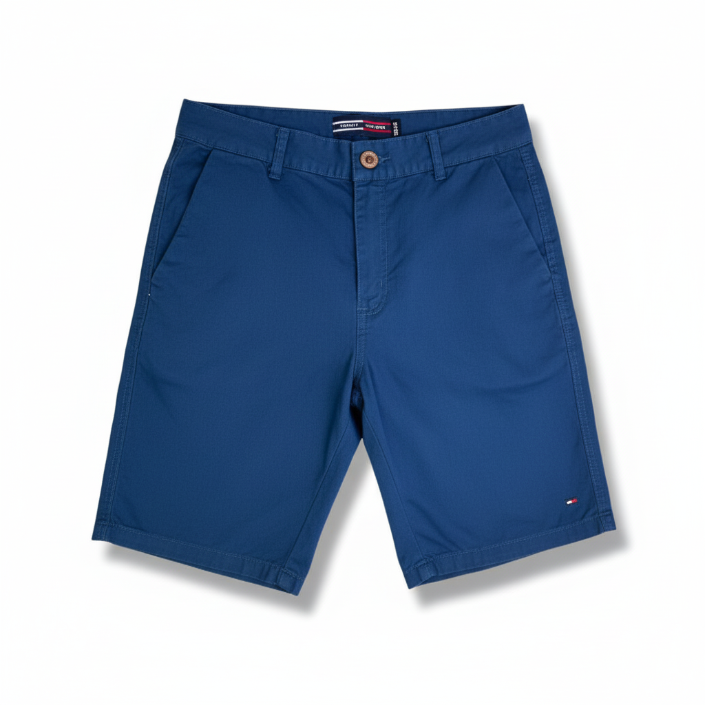 BERMUDA SPORT ELEGANTE - AZUL PETROLEO - REGULAR FIT - TH