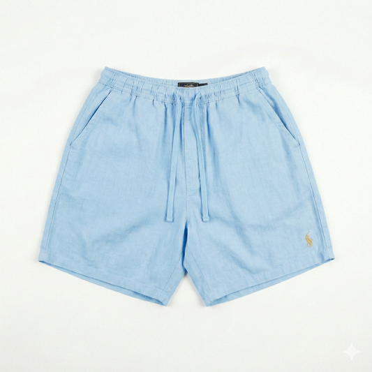 SHORT SARGA - CELESTE - RL