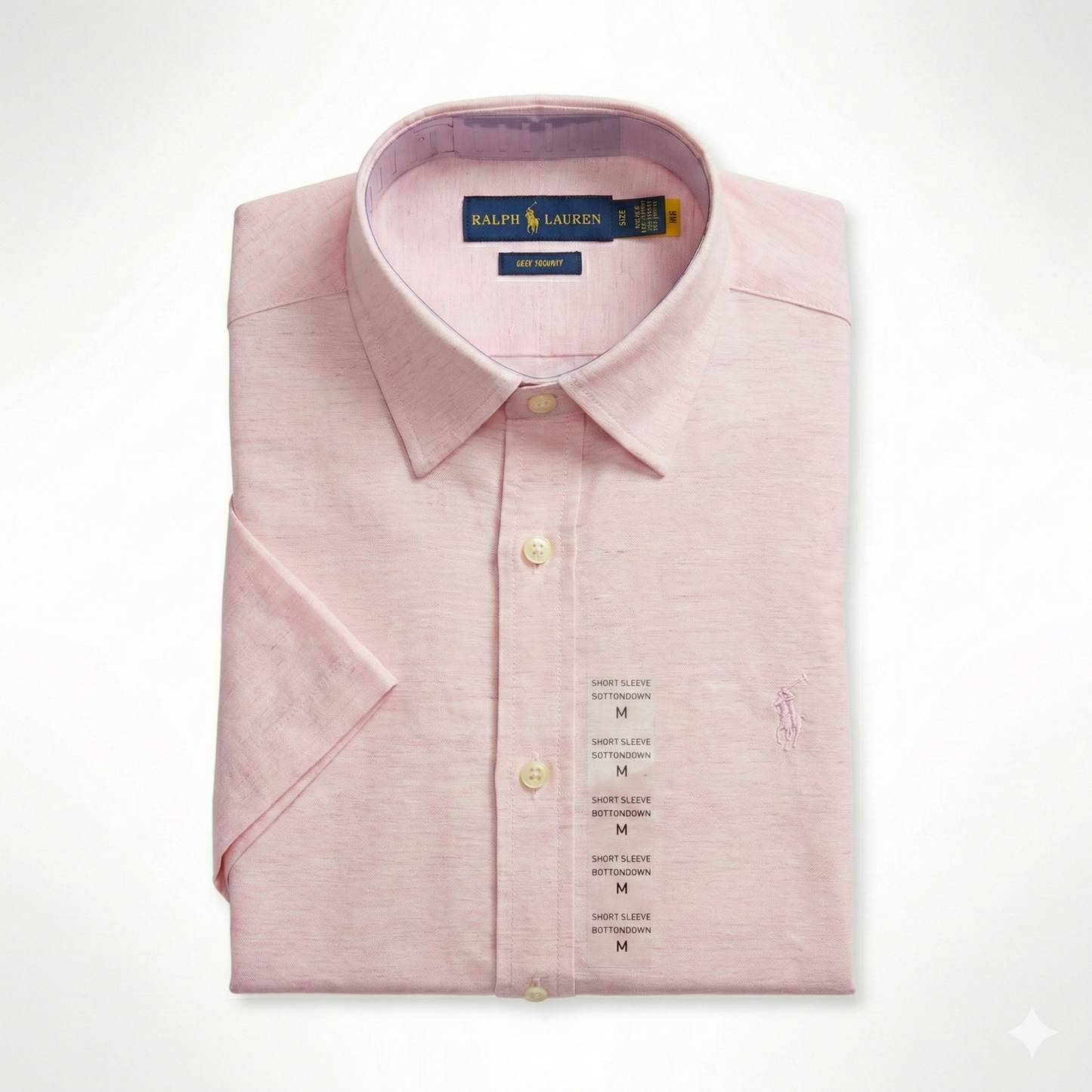 CAMISA LINO - ROSA CLARO - RL