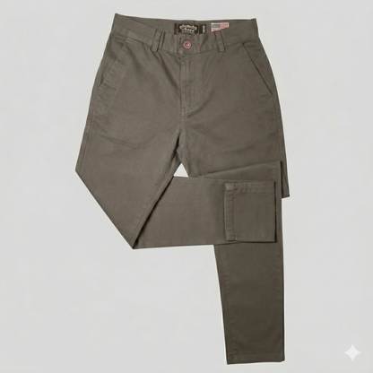 PANTALON SPORT ELEGANTE -  GRIS CEMENTO - REGULAR FIT RL
