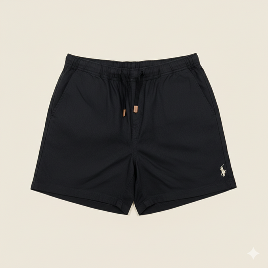 SHORT DE LINO - NEGRO - RL