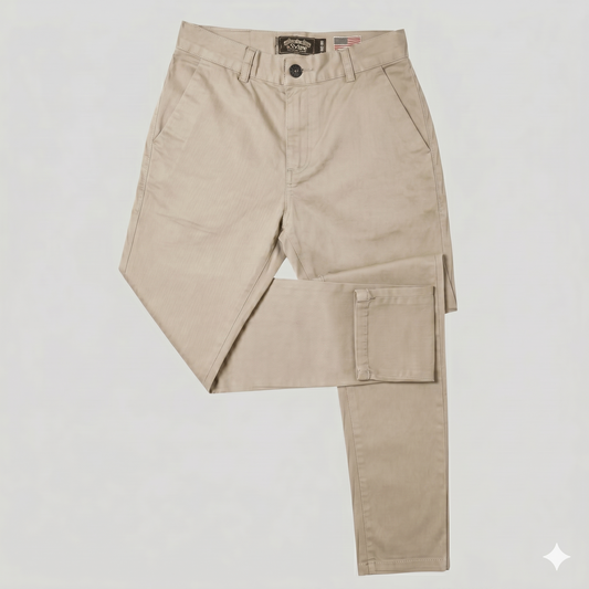 PANTALON SPORT ELEGANTE - BEIGE CLARO - REGULAR FIT RL