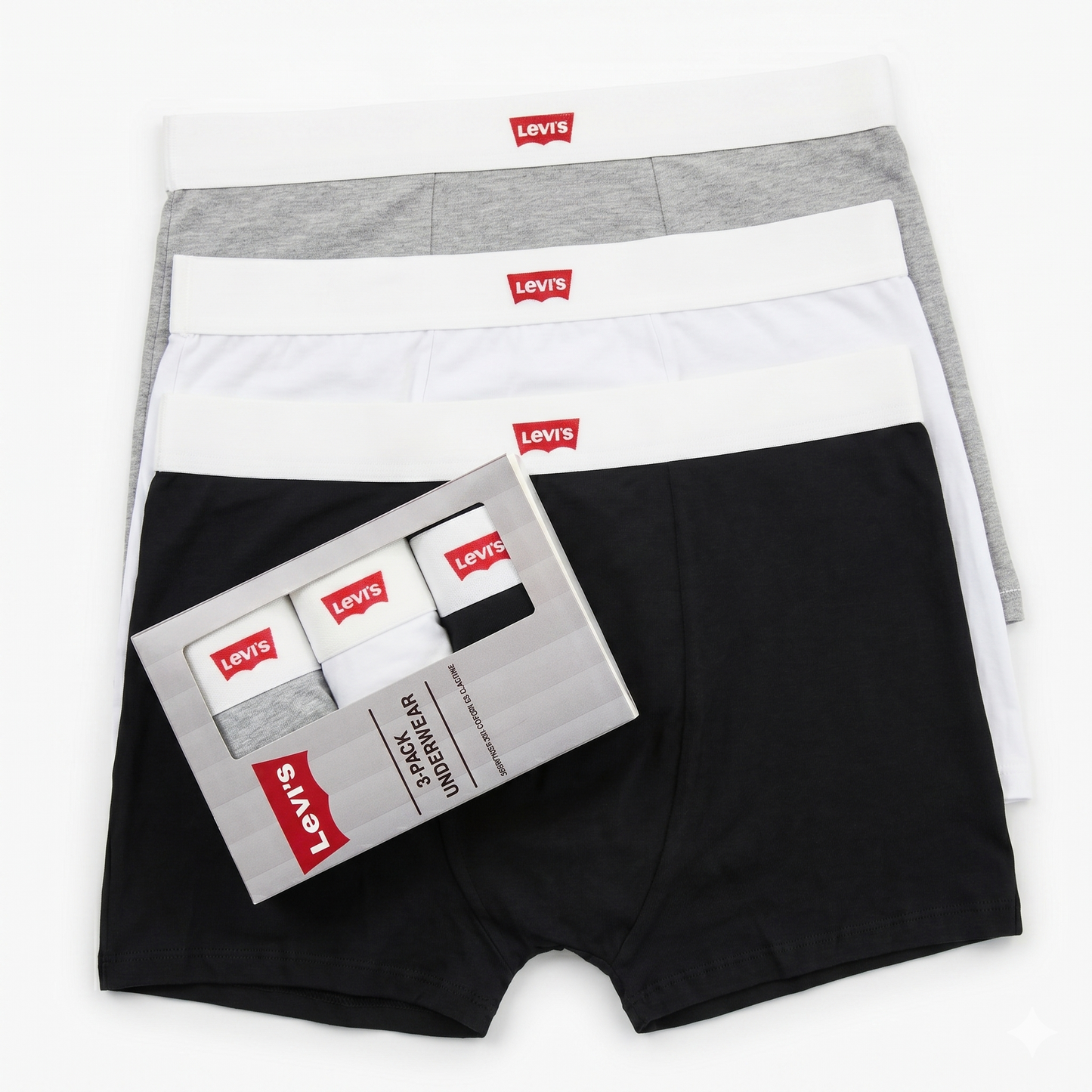 CAJA DE BOXER LV- 3 UNIDADES