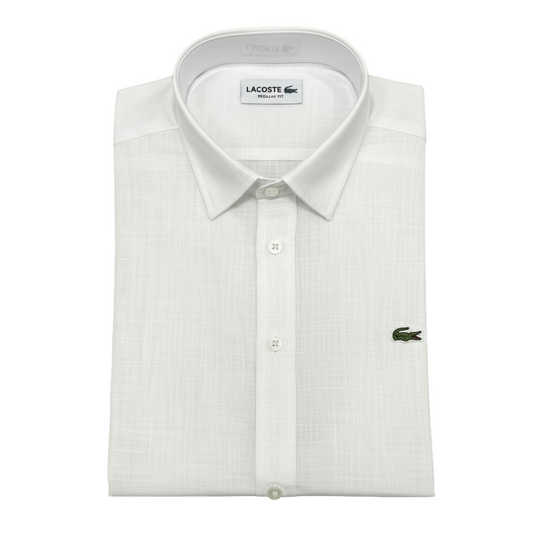 CAMISA LINO - BLANCO - LOGO TRADICIONAL LC