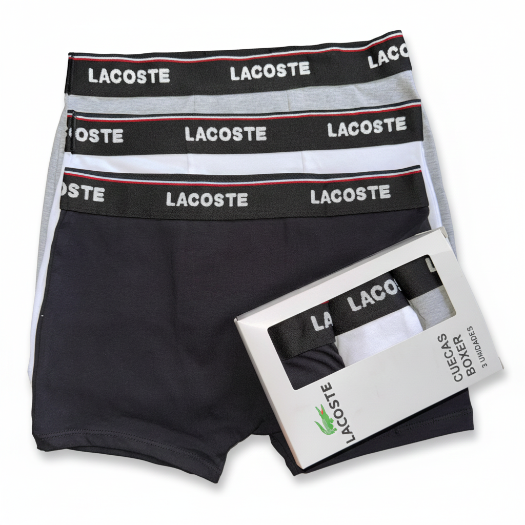 CAJA DE BOXER LC - 3 UNIDADES