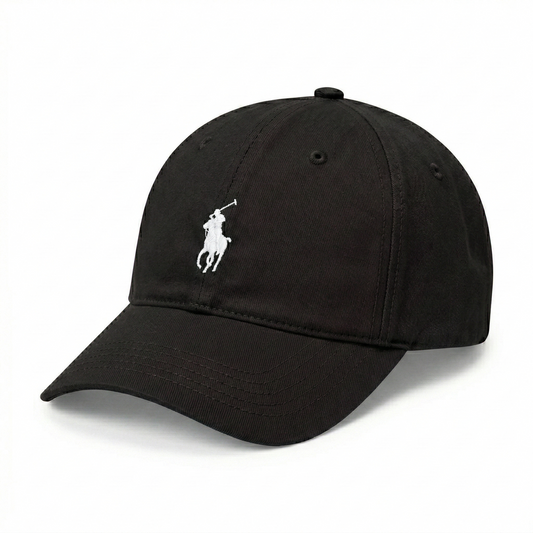 GORRA CLASICA - NEGRO - LOGO MONOCROMATICO - RL D1