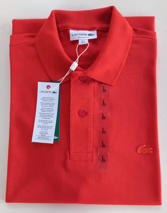 POLO PREMIUM - ROJO - LOGO ENGOMADO LC