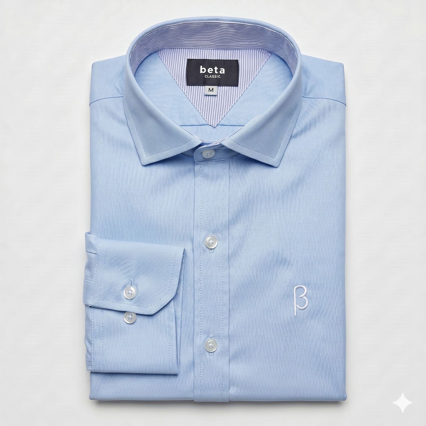 CAMISA OXFORD CELESTE - BETA CLASSIC