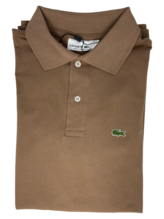 POLO PREMIUM - MARRON - LOGO TRADICIONAL LC