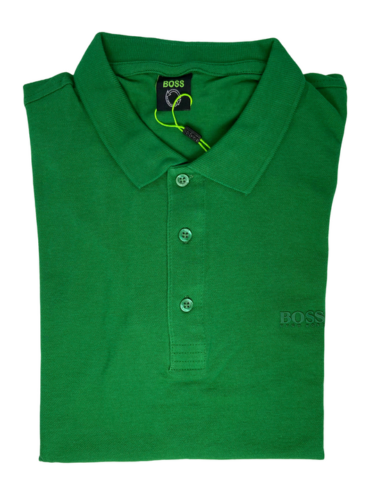 POLO PREMIUM - VERDE - LOGO ENGOMADO HB