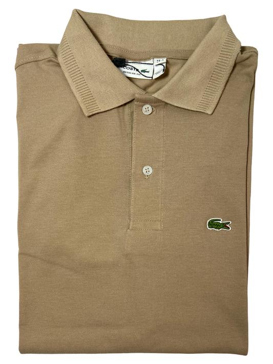 POLO PREMIUM - BEIGE - LOGO TRADICIONAL LC