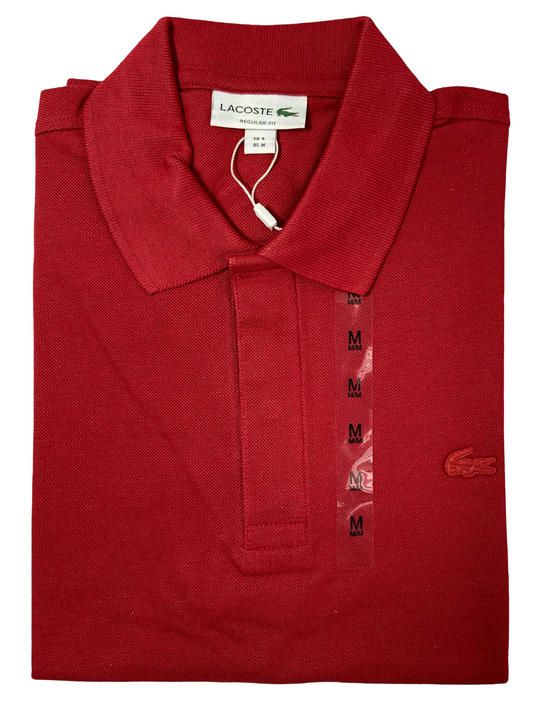 POLO PREMIUM - VINO - LOGO ENGOMADO LC