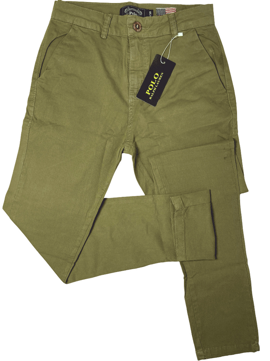 PANTALON SPORT ELEGANTE -  KHAKI CLARO - REGULAR FIT RL