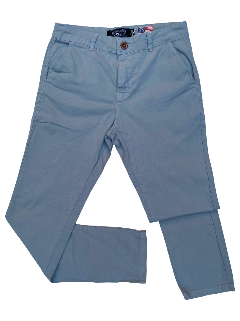 PANTALON SPORT ELEGANTE -  GRIS CLARO - REGULAR FIT RL