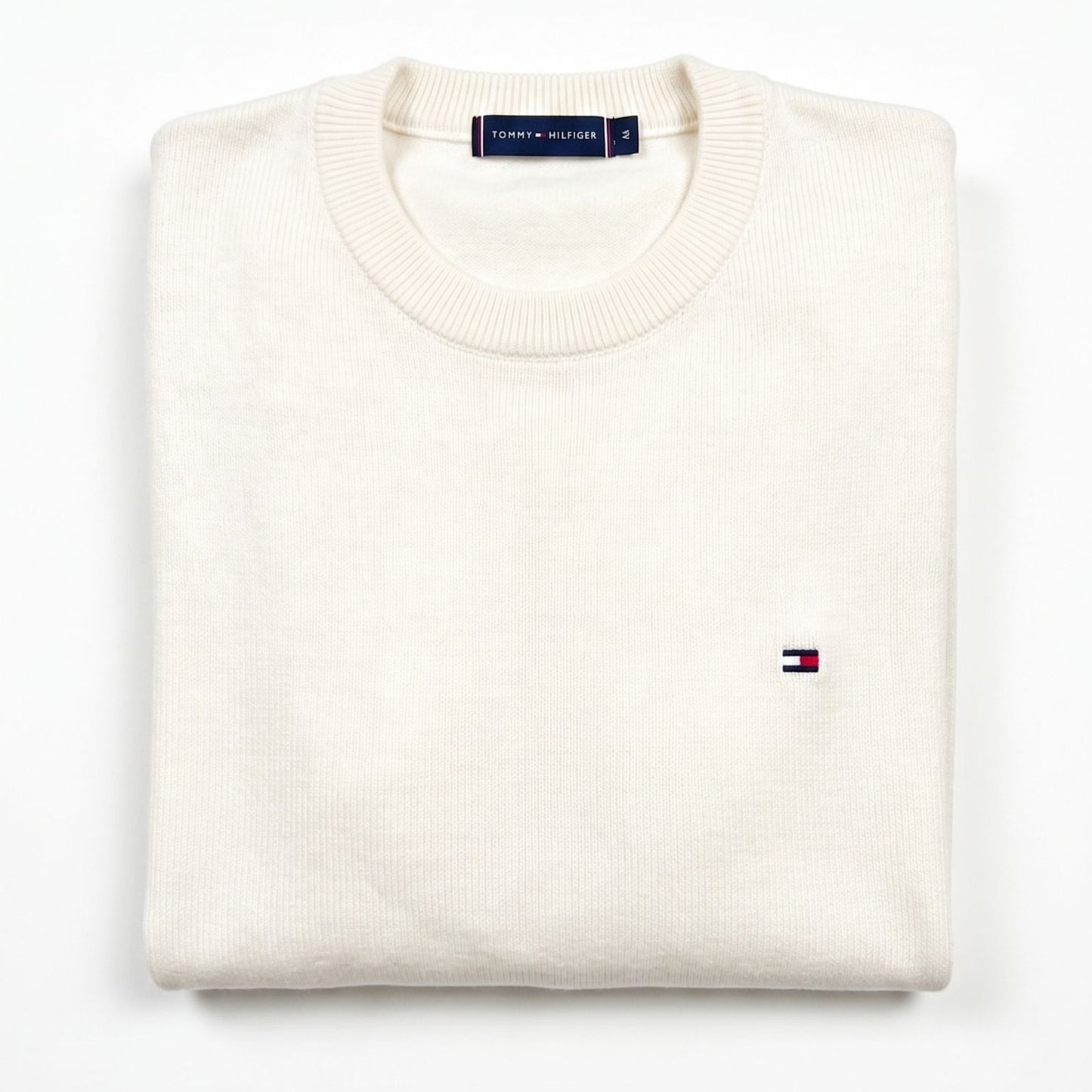 SUETER DE HILO - BLANCO PERLA - TEXTURIZADO TH